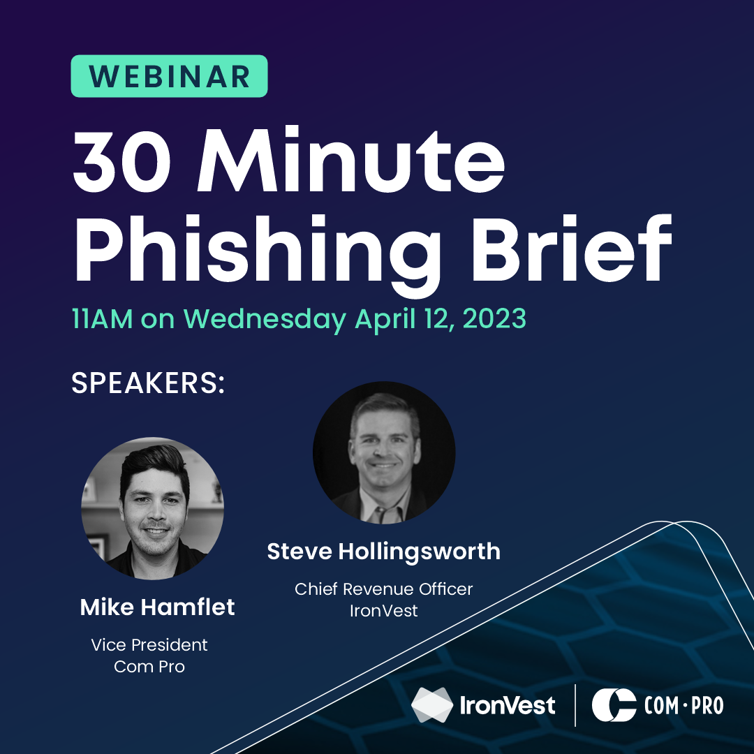 Live event alert: Latest Phishing Threat Trends to keep your business safe
